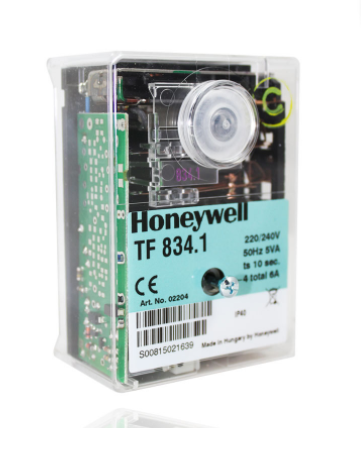 Автомат горения Honeywell TF 834 для 1- и 2-ступенчатых горелок на дизеле