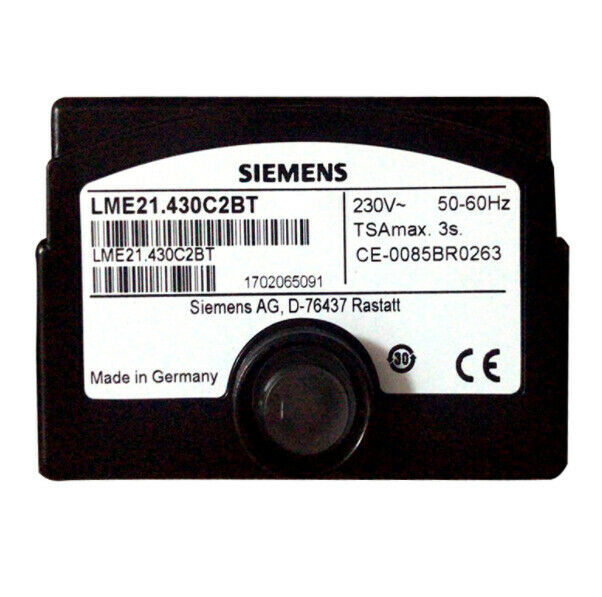 Автомат горения Siemens LME21.430C2 для двухступенчатых газовых горелок Baltur